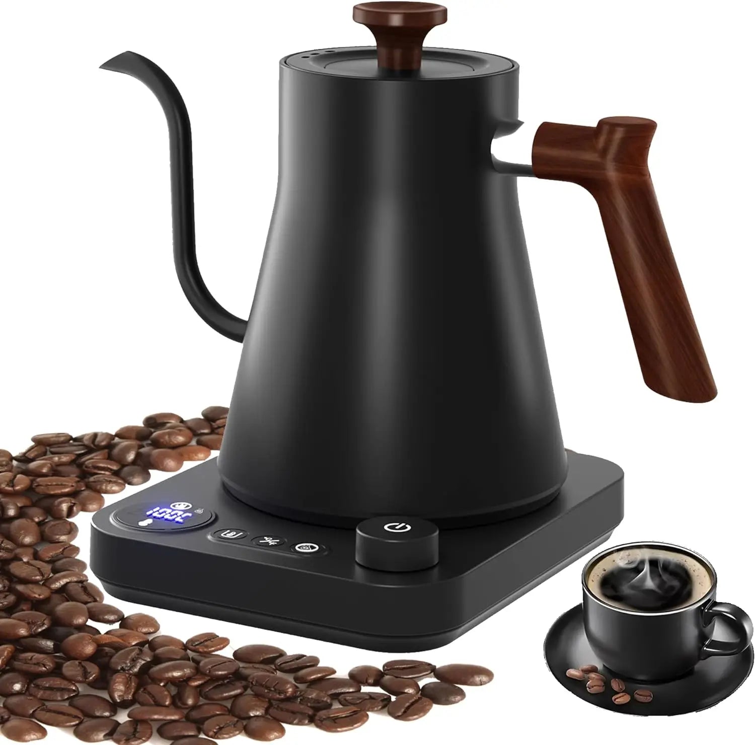 BaristaFlow™ Pro | Chaleira Elétrica Inteligente 900ml