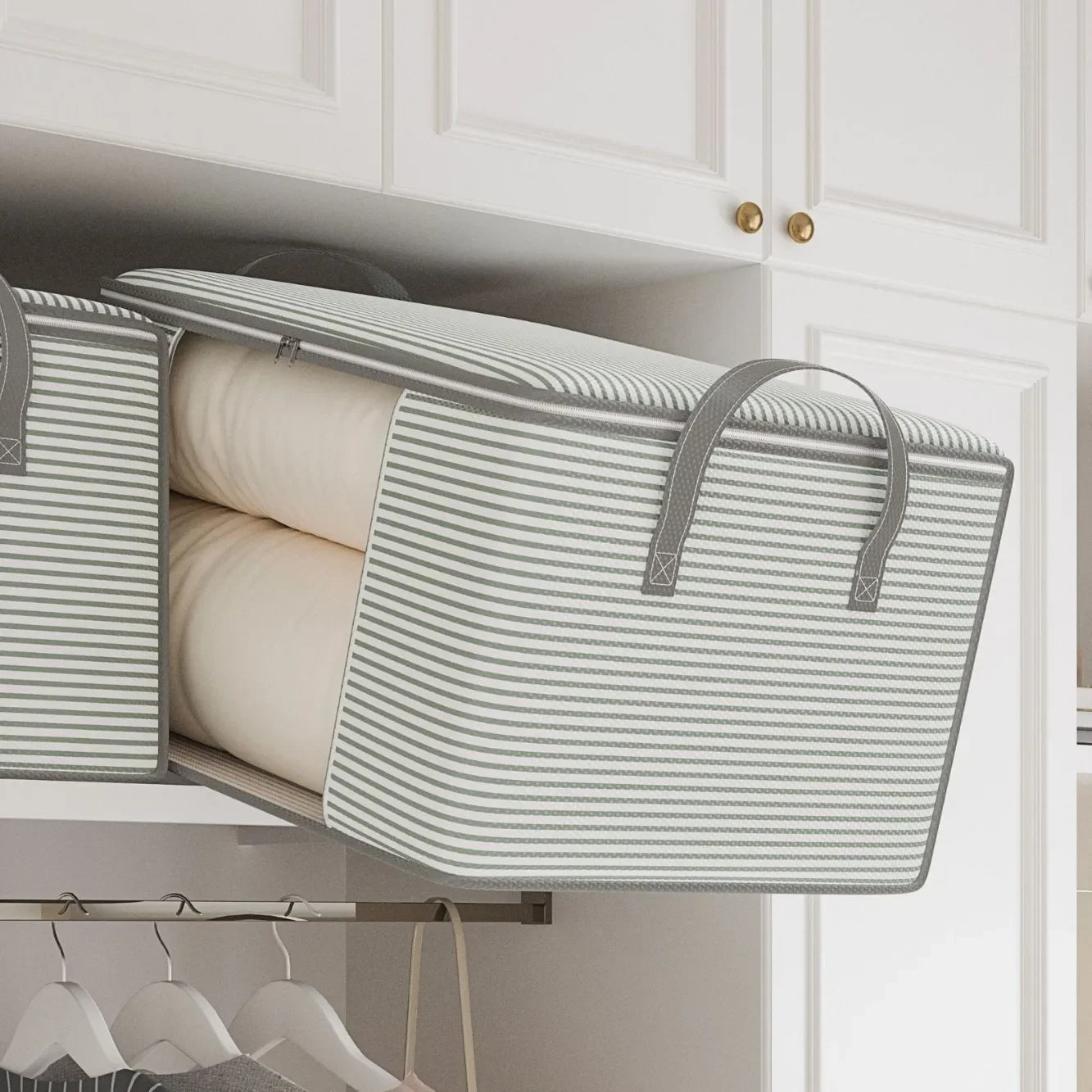 OrganizaBox™ | Organizador Premium para Roupas e Edredons
