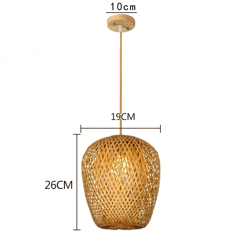Bamboo Essence™ | Pendente Artesanal em Bambu