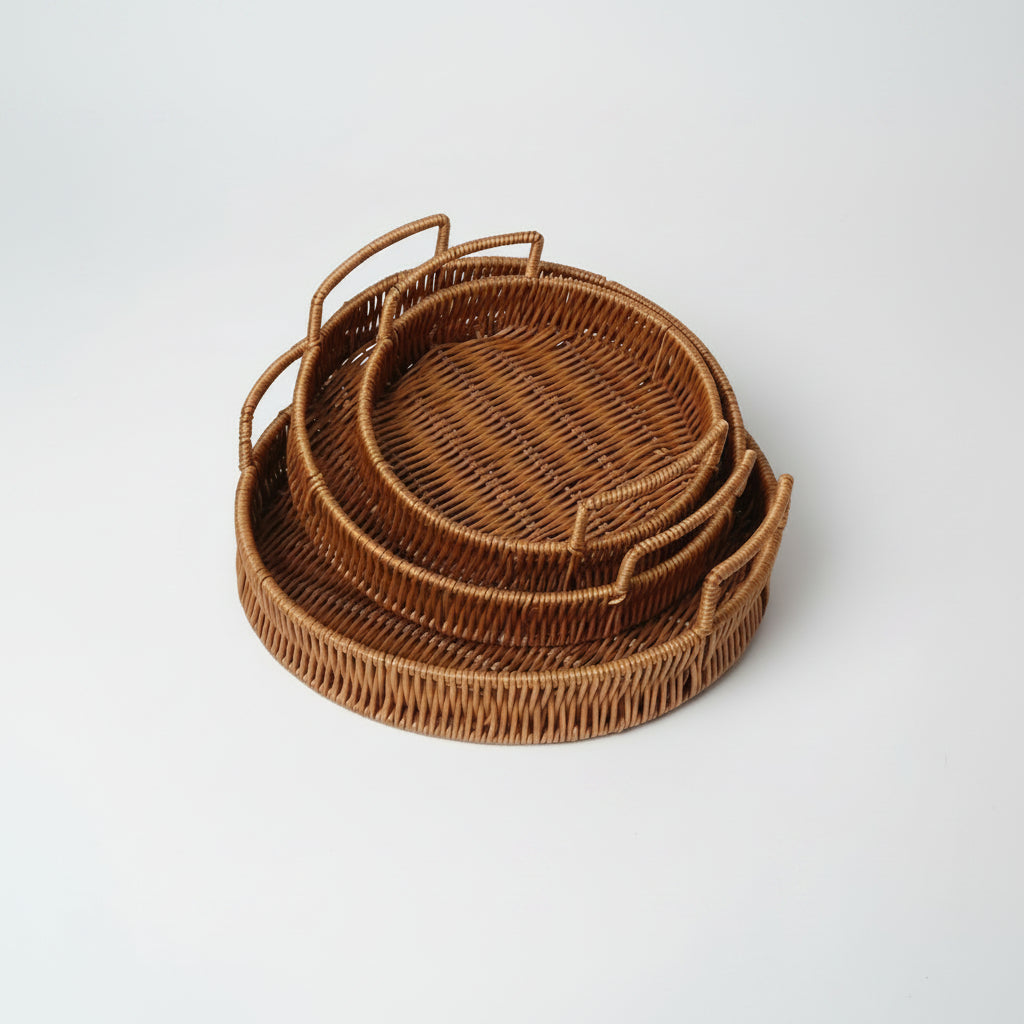 Rattan Home™ | Cesta Organizadora Decorativa