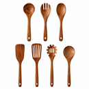 Kit Premium de Utensílios em Madeira
