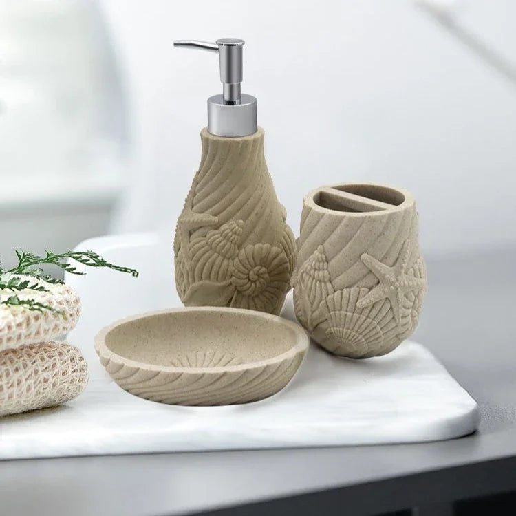 StoneLuxe™ | Kit Premium para Banheiro 3 Peças