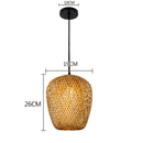 Pendente Artesanal em Bambu
