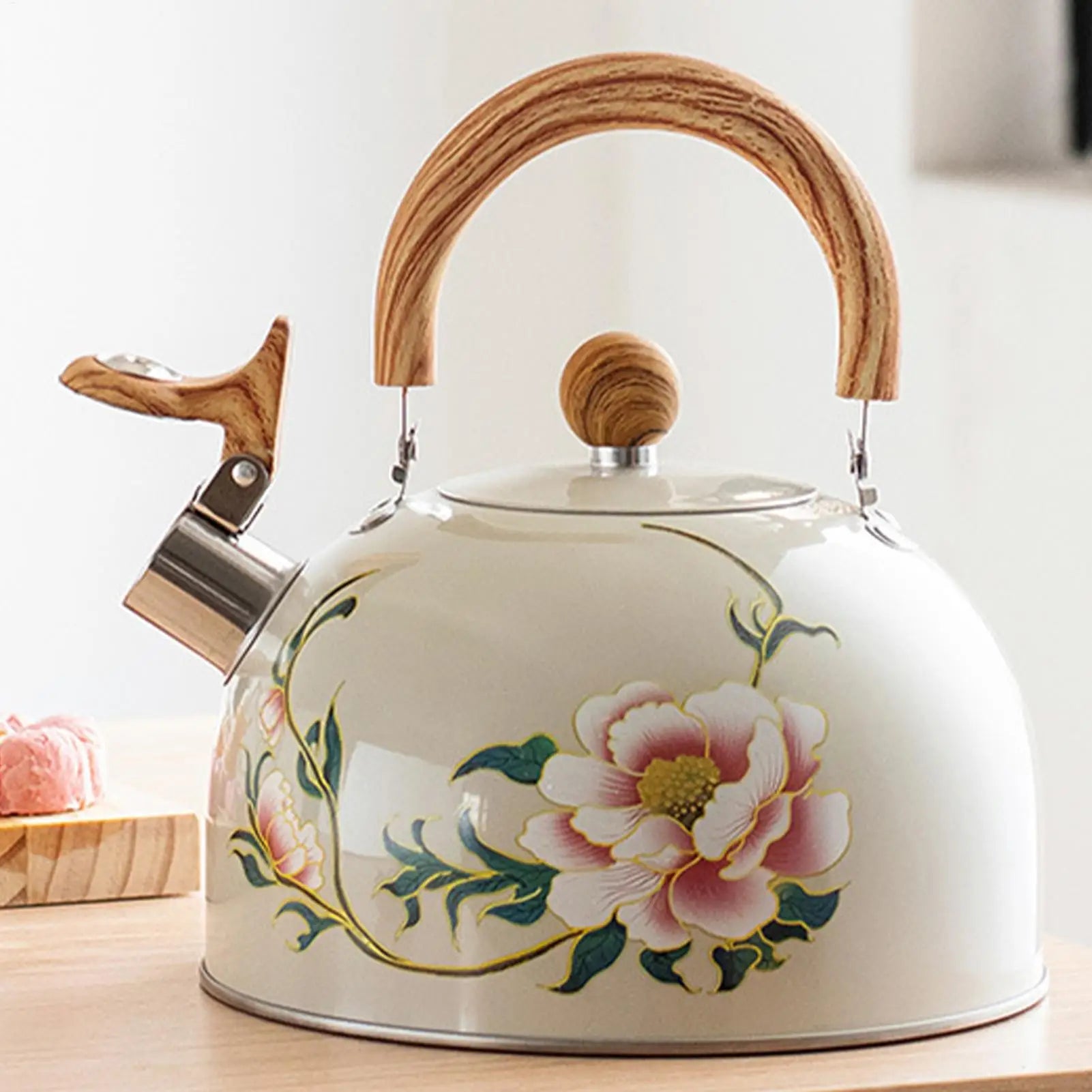 Vintage Bloom™ | Chaleira Floral Retrô 3L
