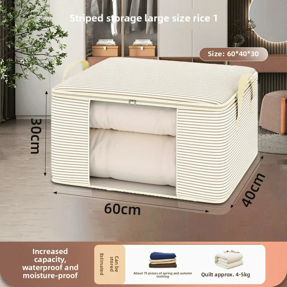 OrganizaBox™ | Organizador Premium para Roupas e Edredons