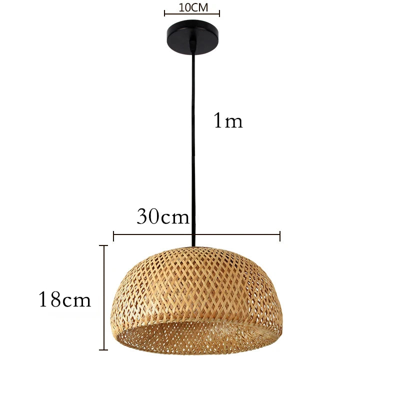 Bamboo Essence™ | Pendente Artesanal em Bambu