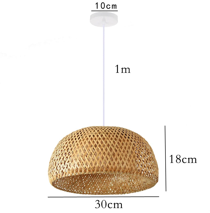 Bamboo Essence™ | Pendente Artesanal em Bambu