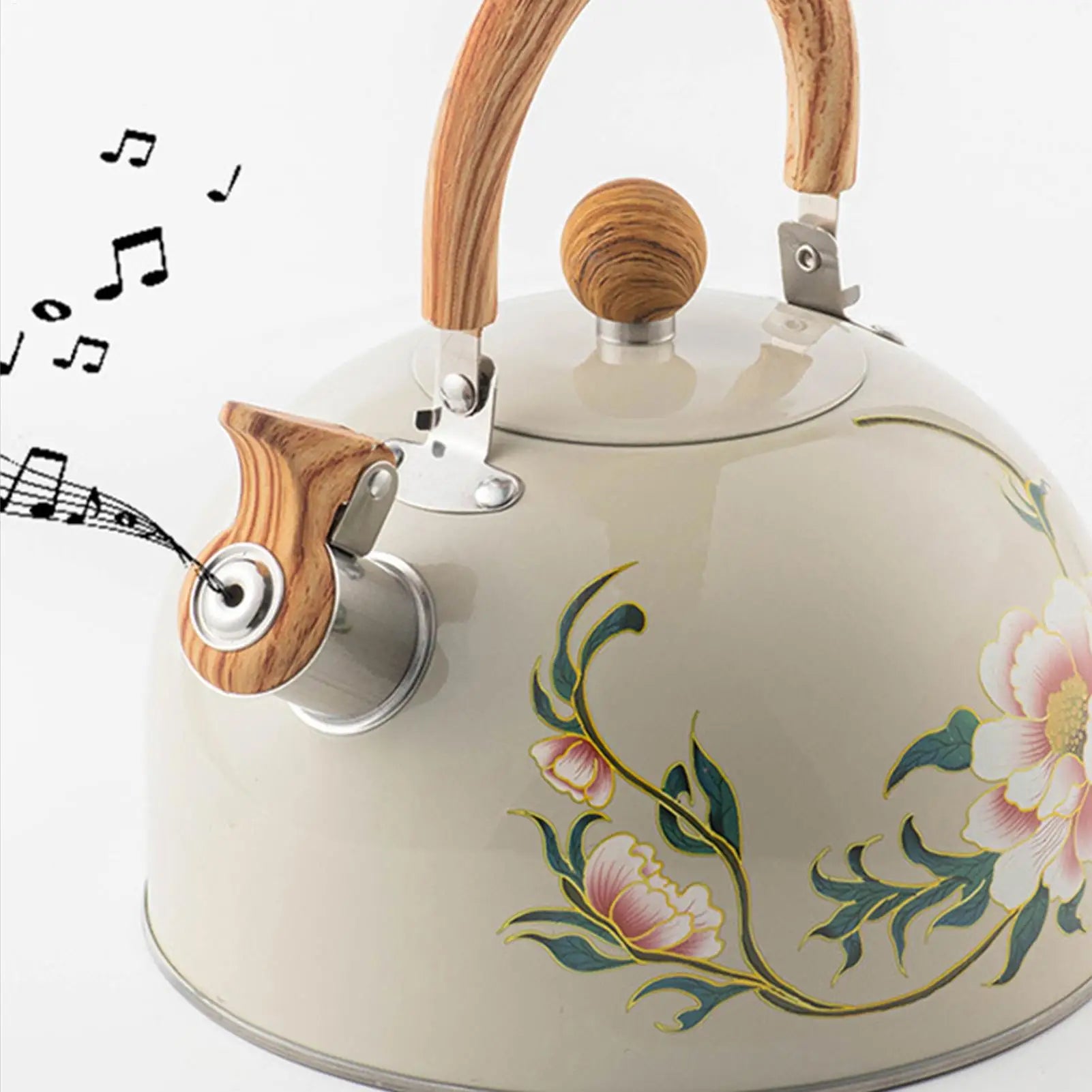 Vintage Bloom™ | Chaleira Floral Retrô 3L